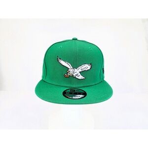 New Era 9FIFTY Philadelphia Eagles Kelly Green Throwback Snapback Hat MLB NWOT